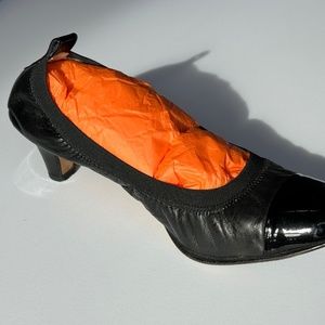 Anyi Lu black Patton, low heel